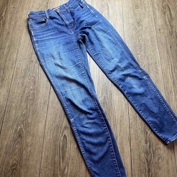 MADEWELL Denim 10" High Riser Skinny Medium Wash Jeans Women's 2/26